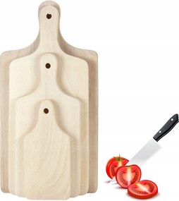 4 Db-os Fa Hagyományos Vágódeszka Szett Hegyvidéki Vágódeszka