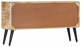 tömör mangófa tálalószekrény 118 x 30 x 62 cm