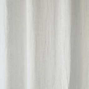 Daytime középen elhúzható fehér vászonfüggöny, 250 x 130 cm - Linen Tales