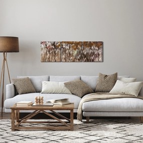 Kép - Fák (órával) (90x30 cm)