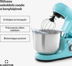 Klarstein Bella Pico 2G, konyhai robotgép, 1300 W, 1,7 PS, 6 fokozat, 5 L
