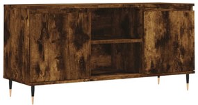 füstös tölgy színű szerelt fa TV-szekrény 104x35x50 cm