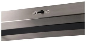 Fekete-ezüstszínű LED spotlámpa 20,5x42 cm Ikaris – Trio Select