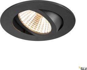 SLV NEW TRIA 1007434 Beépíthető spotlámpa 1x8.6W/LED 2500K|3000K|4000K 543lm|600lm IP20