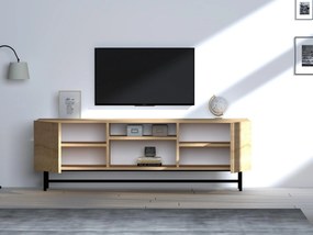 TV asztal/szekrény Mupule (zafír tölgy) . Akció -21%. 1095393