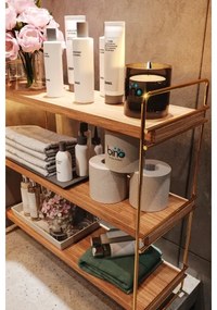 Polcrendező 45x40 cm arany/barna