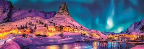 Norvégia Colorful Lofoten 1000 db-os panoráma puzzle Clementoni