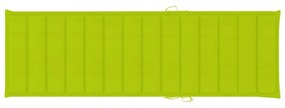 élénkzöld oxford szövet napozóágy párna 200 x 60 x 3 cm