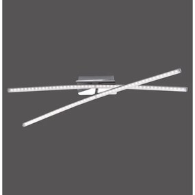 Leuchten Direkt 11272-55 - LED Felületre szerelhető csillár SIMON 2xLED/8W/230V matt króm