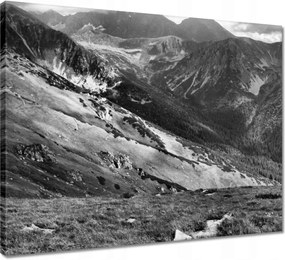 Vászonkép 50x40 Tátra Lengyel hegyek Kilátás