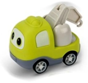 Tulimi lendkerekes mini építőjáték autó - zöld