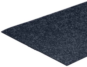 15 db öntapadós lépcsőszőnyeg, 60 x 25 cm, szürke-kék, téglalap alakú