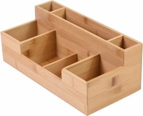Irodaszer-szervező bambusz 30 x 15 x 11 cm