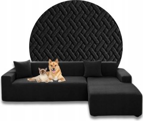 Sarok Huzat Kanapé Jacquard Halszálka Jobbos Prémium 2+2 Oeko-tex