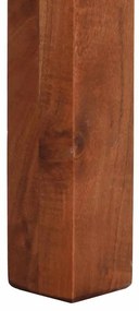 vidaXL konzolasztal 120x30x76 cm tömör fa akácfa