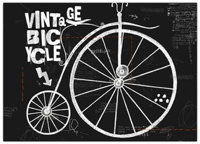Kép - Velocipede (üvegen) (70x50 cm)
