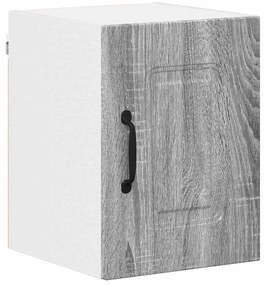 Fali konyhaszekrény 2 pcs Szürke Sonoma 30 x 31 x 40 cm Faanyag