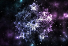 Kép - Lótusz mandala az űrben (90x60 cm)