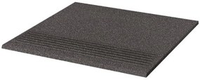 Lépcső Rako Taurus Granit fekete 30x30 cm matt TCA34069.1