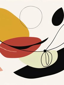 Poszter 60x80cm Geometrikus görbület