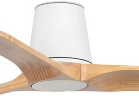 FARO 33836 - HEYWOOD TUB mennyezeti ventilátor fenyő/fehér, 90 cm, DO