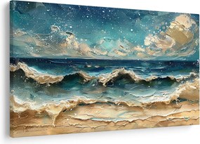 Kép - A tenger festése (90x60 cm)