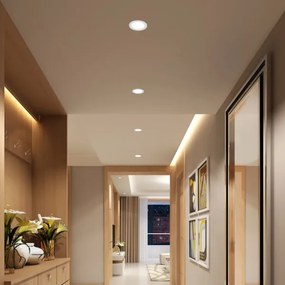 Immax NEO 07294L - DOWN LED, dimmelhető beépíthető mennyezeti lámpa, LED 12W/230V, Wi‑Fi, Ø 12 cm, fehér