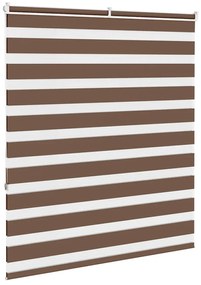 zebrafüggönnyel barna szövetszélesség 125,9 cm poliészter