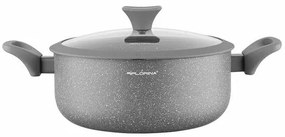 Florina Alumínium pot with lid by Mateusz Gessler,28 cm, 6,9 l