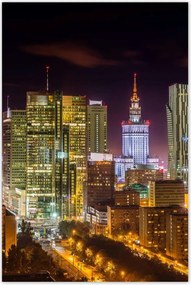Poszterek 60x90 Város éjszaka