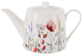 Orion porcelán teáskanna Mák, 1 l