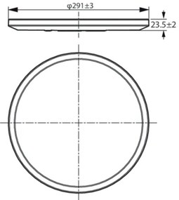 WiZ - LED Dimmelhető mennyezeti lámpa SUPERSLIM LED/16W/230V 2700-6500K Wi-Fi