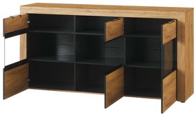 Vitrin Kogro 47 (camargue tölgy + matt fekete). Akció -17%. 1068160