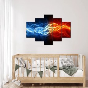 Az elektromos feszültség képe (150x105 cm)