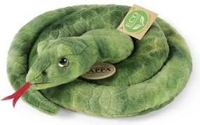 Rappa plüss kígyó zöld 90 cm ÖKO-barát
