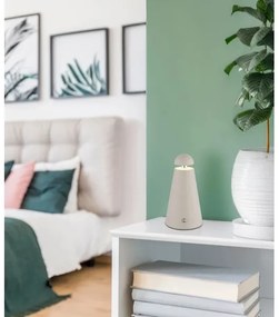 Globo 21042B - LIVA újratölthető, érintésvezérlésű, szabályozható fényerejű LED asztali lámpa LED/1,2W/5V 1200 mAh