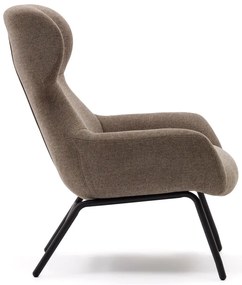 Barna fotel Belina – Kave Home