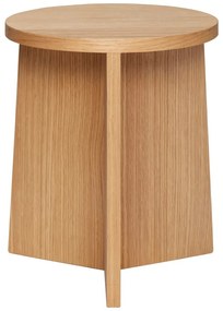 Natúr színű ülőke tölgyfa dekorral Split – Hübsch