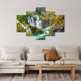 Kép - Plitvicei-tavak Nemzeti Park (150x105 cm)