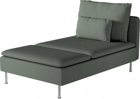 Dekoria Söderhamn Ikea sezlonhuzat, szürke