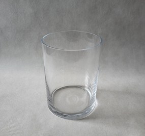 Üveg váza 20x15 cm