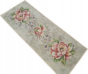 Futópad 40x100 cm bazsarózsa mintával asztalra és padra Különböző színes virágos Minták