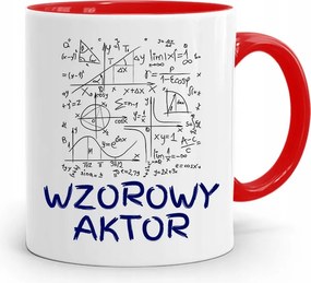 Színésznőnek Bögre Piros Születésnapi Ajándék fényképes nyomtatással