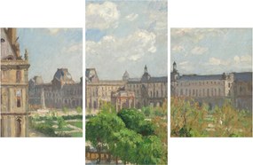 Kép - Camille Pissarro, Place du Carrousel, Paris, reprodukciók (90x60 cm)