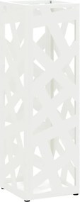 vidaXL Napernyő Állvány tárolóval Fehér 15,5 x 15,5 x 49 cm Fém