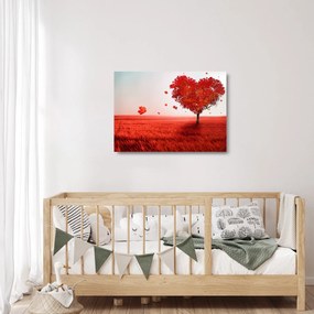 Kép - A szeretet fája (üvegen) (70x50 cm)
