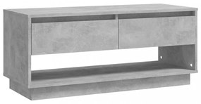 betonszürke szerelt fa TV-szekrény 102x41x44 cm