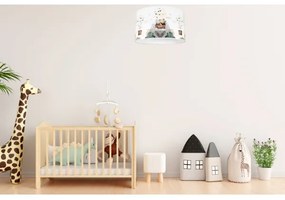 Gyerek mennyezeti lámpa BEARS 1xE27/60W/230V