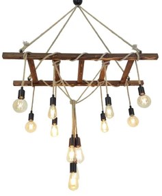 Csillár zsinóron MERDIVEN 12xE27/40W/230V