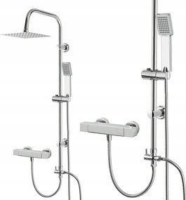 Zuhanyszett Termosztátos Csapteleppel A Kabinhoz Zuhanyoszlop Inea